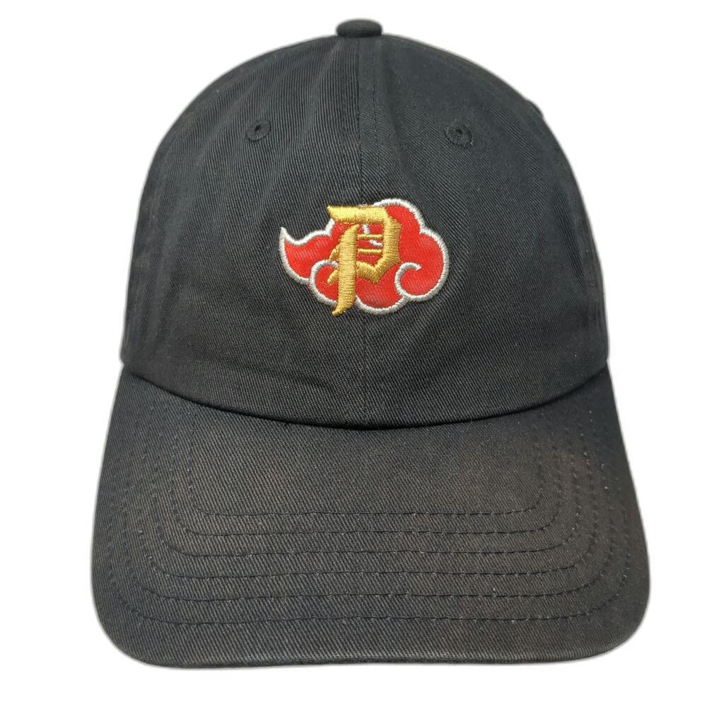 Primitive Baseball Cap Black One Size Naruto Shippuden Akatsuki Cloud Hat